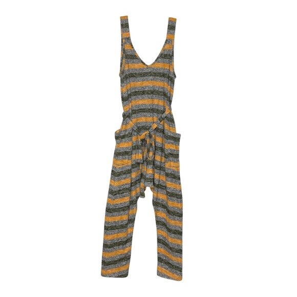 Intimately Free People Back in the Game Striped Sleeveless Jumpsuit Women's XS - Picture 7 of 8